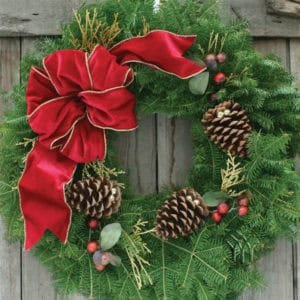 Cranberry Wreath