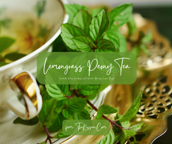 Lemongrass Peony Tea